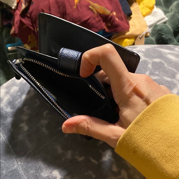 Coach Black Leather Wallet - Picture 5 of 5